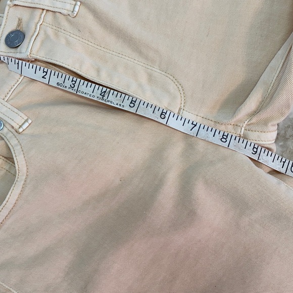 GAP Mid-Rise True Skinny Yellow Jeans Sz 24 - Picture 8 of 8